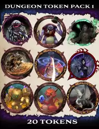 Aquatic Token Pack 1 - Critical Crafting | DriveThruRPG