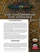 Hellfrost Land of Fire Realm Guide #22: The Kingdoms of the Sphinxes