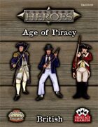 Tabletop Heroes: Age of Piracy - British Sailors