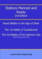 Stations Manned and Ready - 2nd Edition - 1st Battle of Guadalcanal