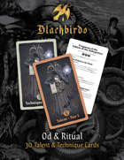 Blackbirds: The Extinguishing | Od & Ritual - Deck 1