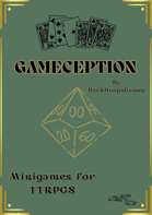 GAMECEPTION - Minigames for TTRPGs