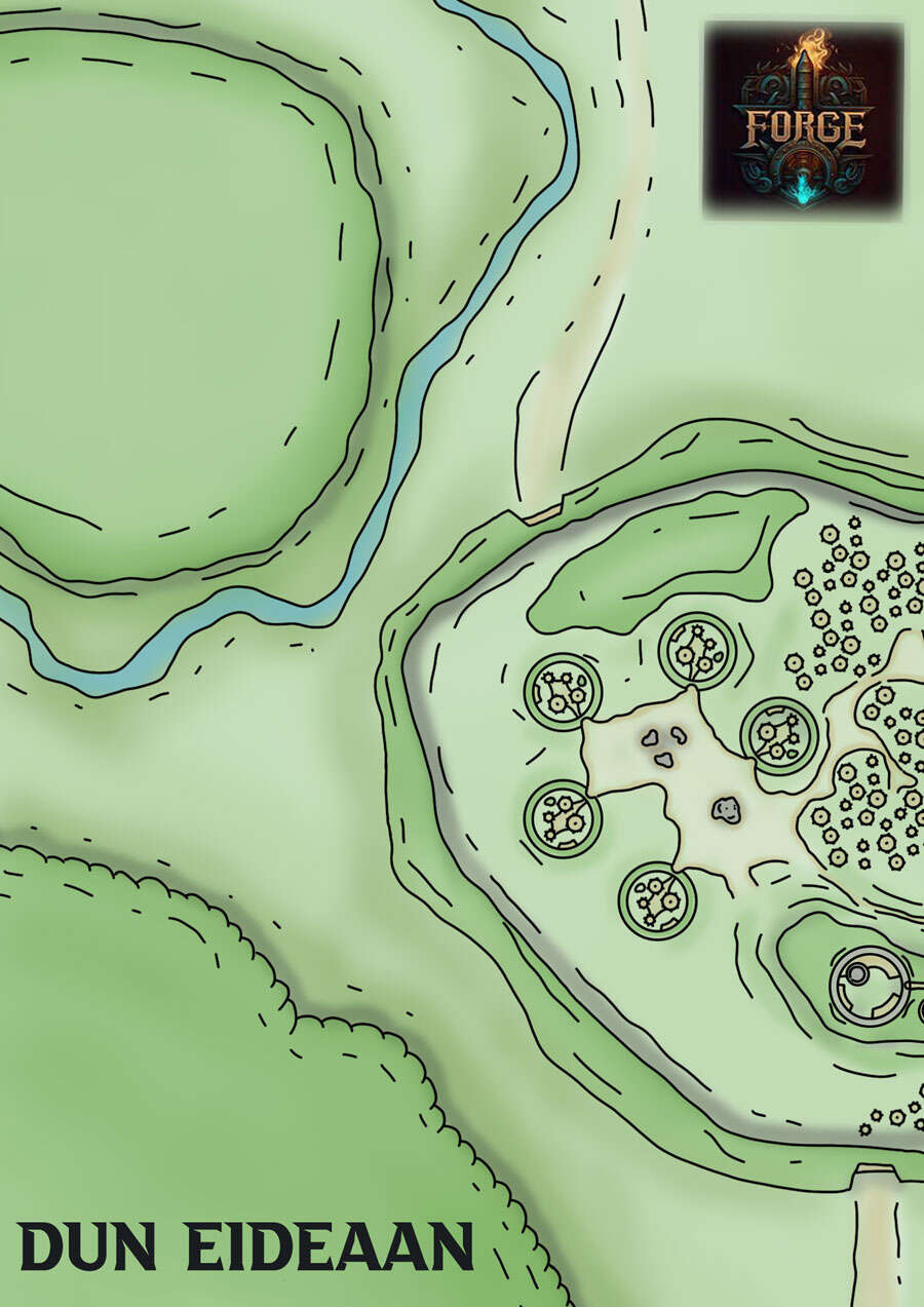 Forge Rpg Map City Map : Dun Eideran - RPG Forge | Fantasy Maps | DriveThruRPG