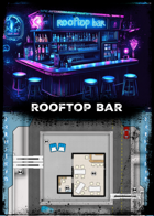 RPG Forge : cyberpunk rooftop bar