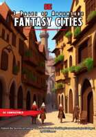 3 Pages of Adventure: Fantasy Cities