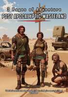 3 Pages of Adventure: Post Apocalyptic Wasteland