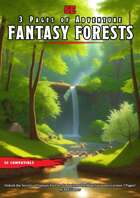 3 Pages of Adventure: Fantasy Forests