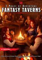 3 Pages of Adventure: Fantasy Taverns