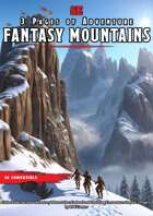 3 Pages of Adventure: Fantasy Mountains
