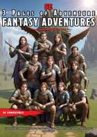 3 Pages of Adventure: Fantasy Adventures