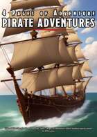 4 Pages of Adventure: Pirate Adventures