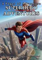 4 Pages of Adventure: Superhero Adventures