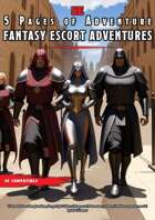 5 Pages of Adventure: Fantasy Escort Adventures