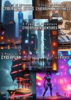 3 Pages of Adventure: Cyberpunk [BUNDLE]