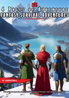 4 Pages of Adventure: Fantasy Survival Adventures