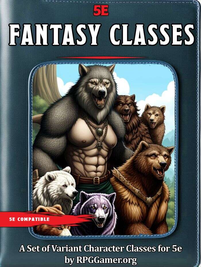 Fantasy Classes [BUNDLE] - RPGGamer | DriveThruRPG