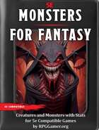 Monsters for Fantasy for 5e [BUNDLE]