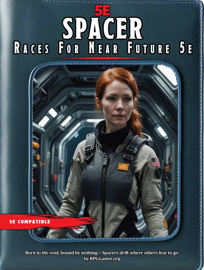 Near Future Races for 5e: Spacer - RPGGamer | DriveThruRPG
