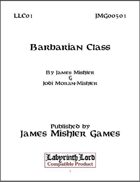 Barbarian Class