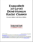 Expanded 20-Level Demi-Human Racial Classes
