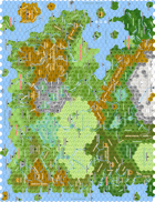 Isle of Eldisor: Southlands 6 MPH Map