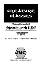 Creature Classes - A Shadowdark Supplement