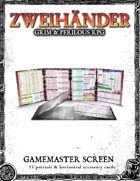 ZWEIHANDER RPG: Gamemaster Screen