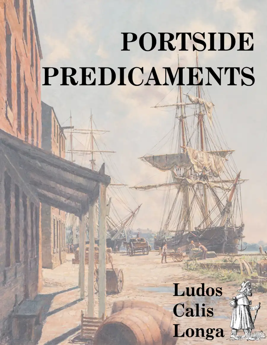 PORTSIDE PREDICAMENT: Capsize At The Pier — publisher cover
