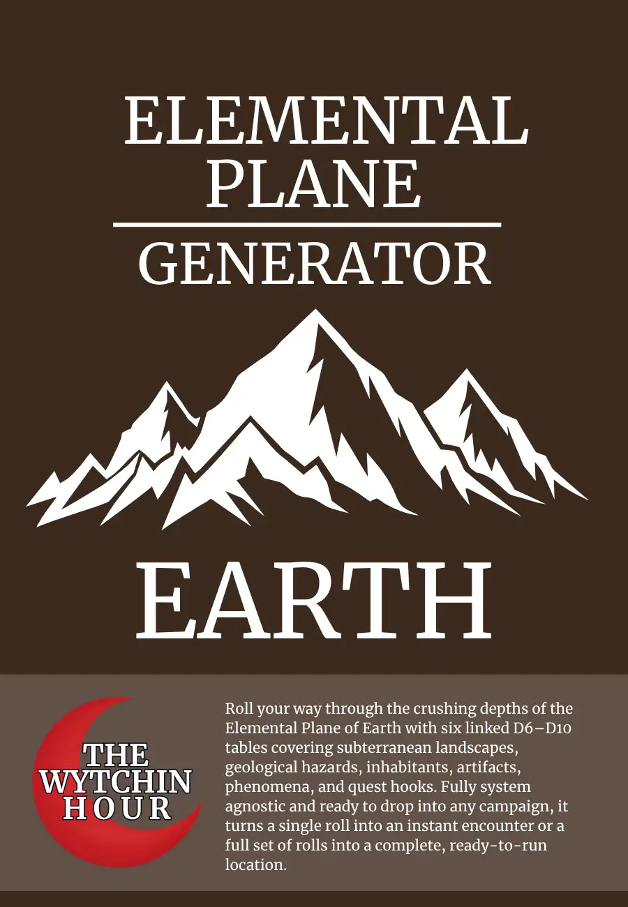 Elemental Plane Generator: Earth