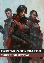 Campaign Generator Cyberpunk Setting