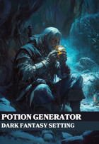 Potion Generator Dark Fantasy Setting