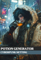 Potion Generator Cyberpunk Setting
