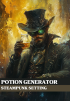 Potion Generator Steampunk Setting