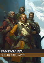 Fantasy RPG Guild Generator