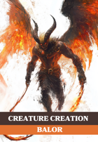 Creature Creation Balor