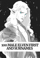 100 Male Elven First and Surnames