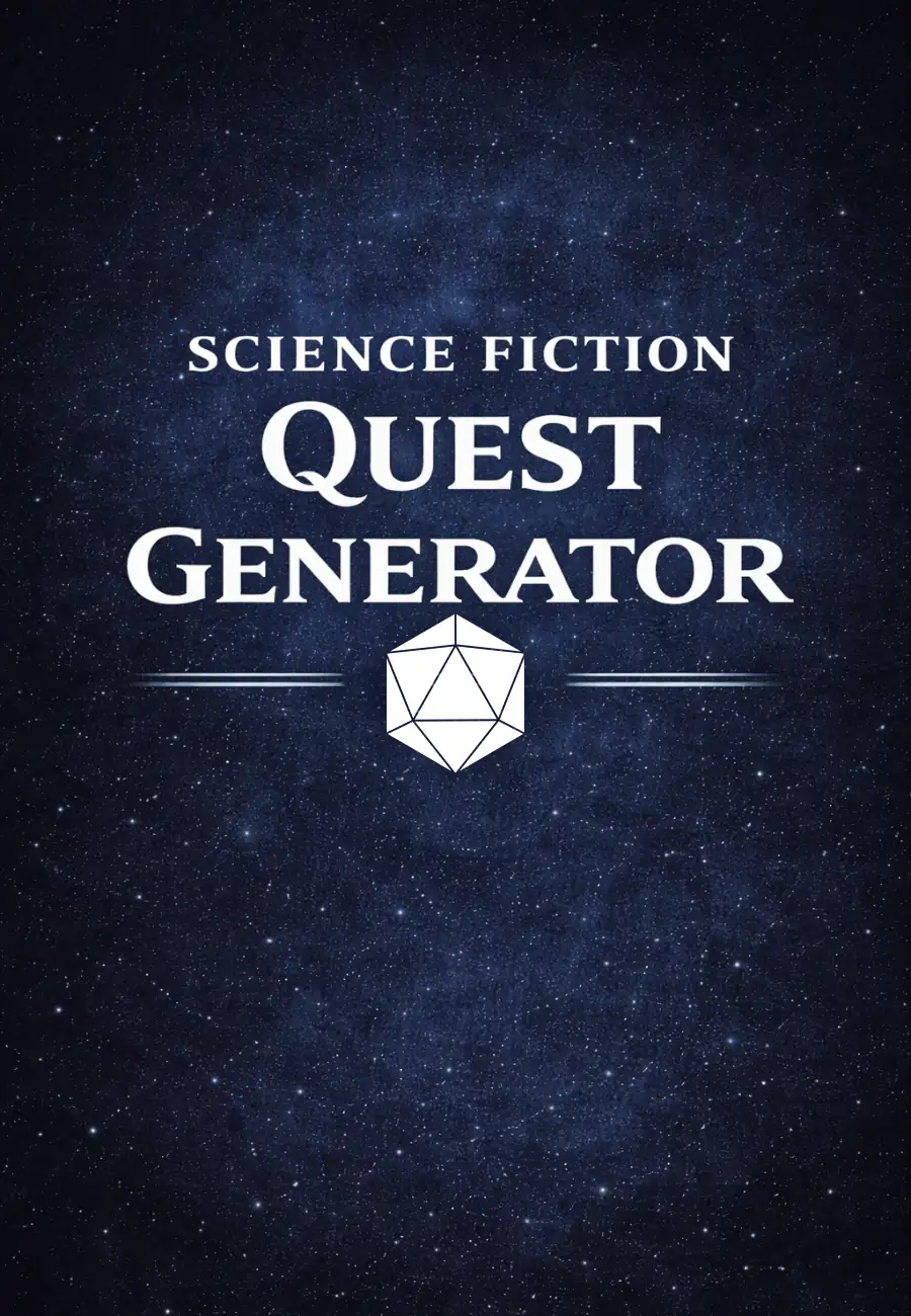 Science Fiction Quest Generator