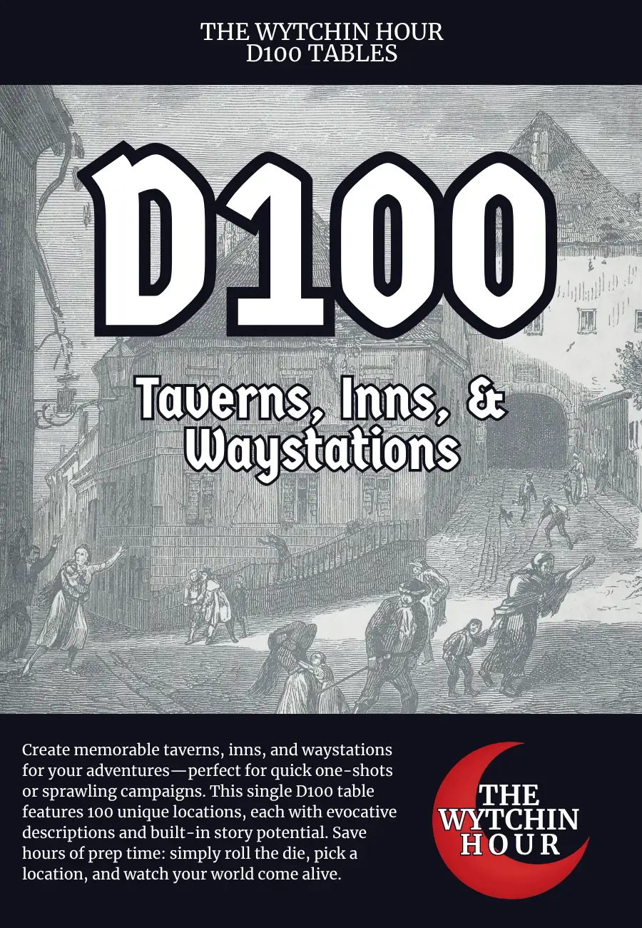 D100 Taverns, Inns, & Waystations