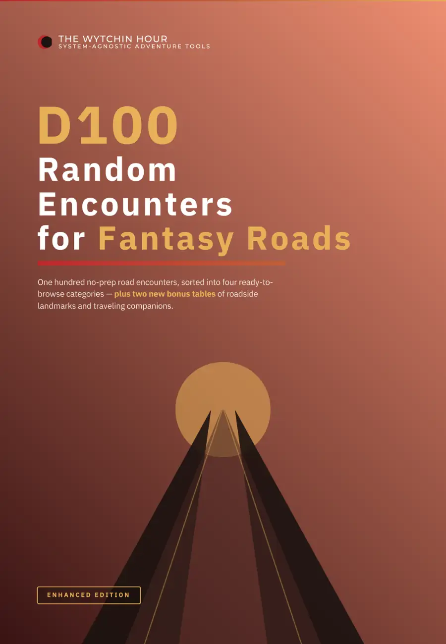 D100 Random Encounters for Fantasy Roads