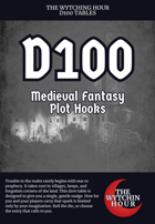 D100 Medieval Fantasy Plot Hooks