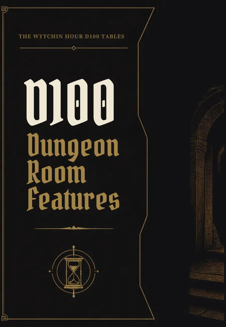 D100 Dungeon Room Features