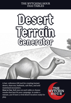 Desert Terrain Generator
