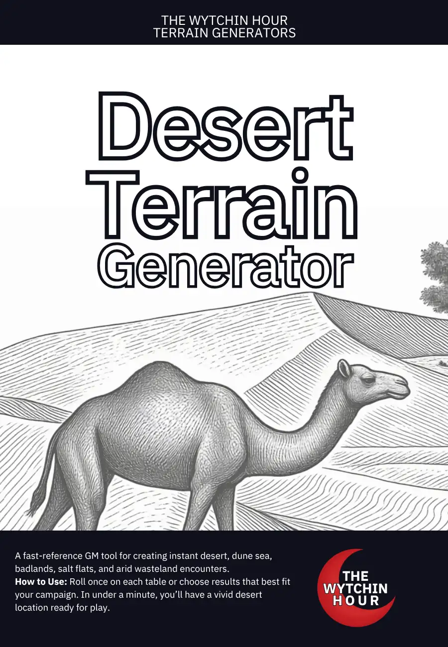 Desert Terrain Generator