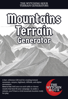 Mountains Terrain Generator