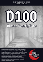 D100 Human Descriptions