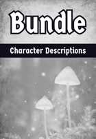 Character Descriptions Bundle [BUNDLE]