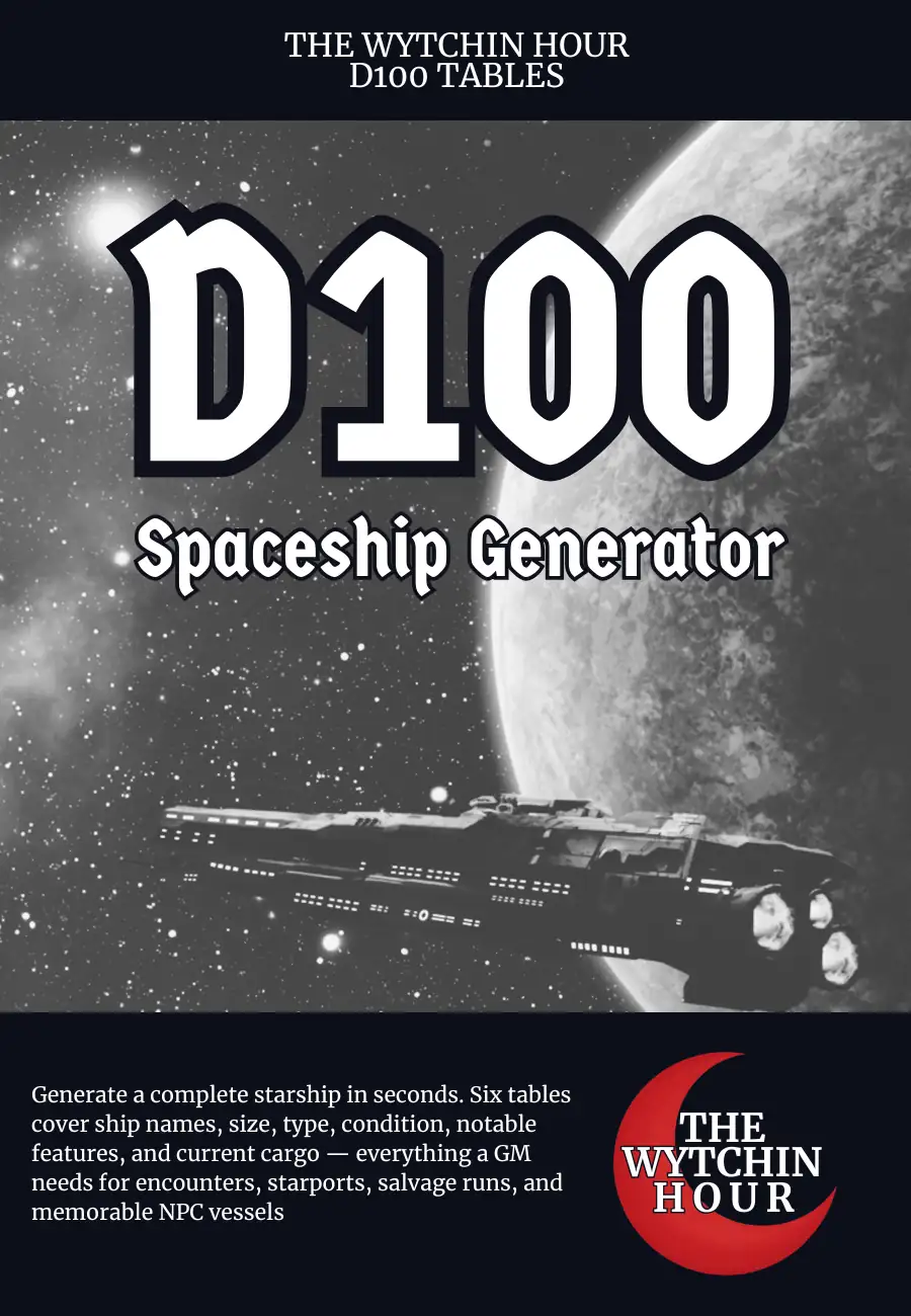 D100 Spaceship Generator