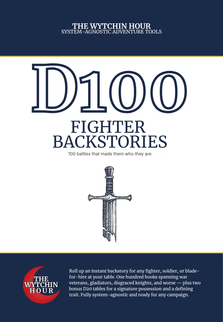 D100 Fighter Backstories