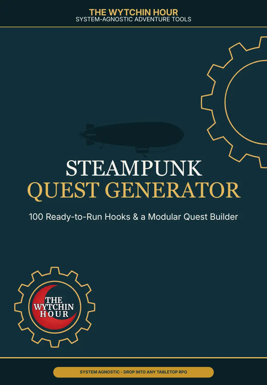 Cover of Steampunk Quest Generator