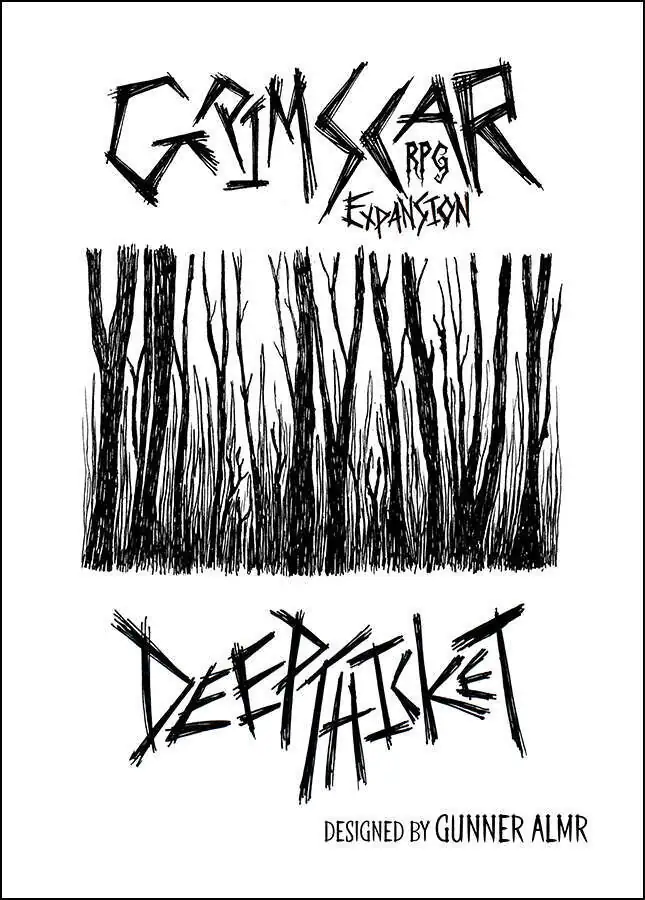 Cover of The Deep Thicket - A Grimscar RPG expansion